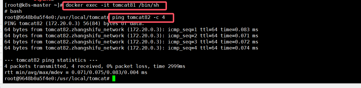 zhangshifu_network_81_ping_tomcat